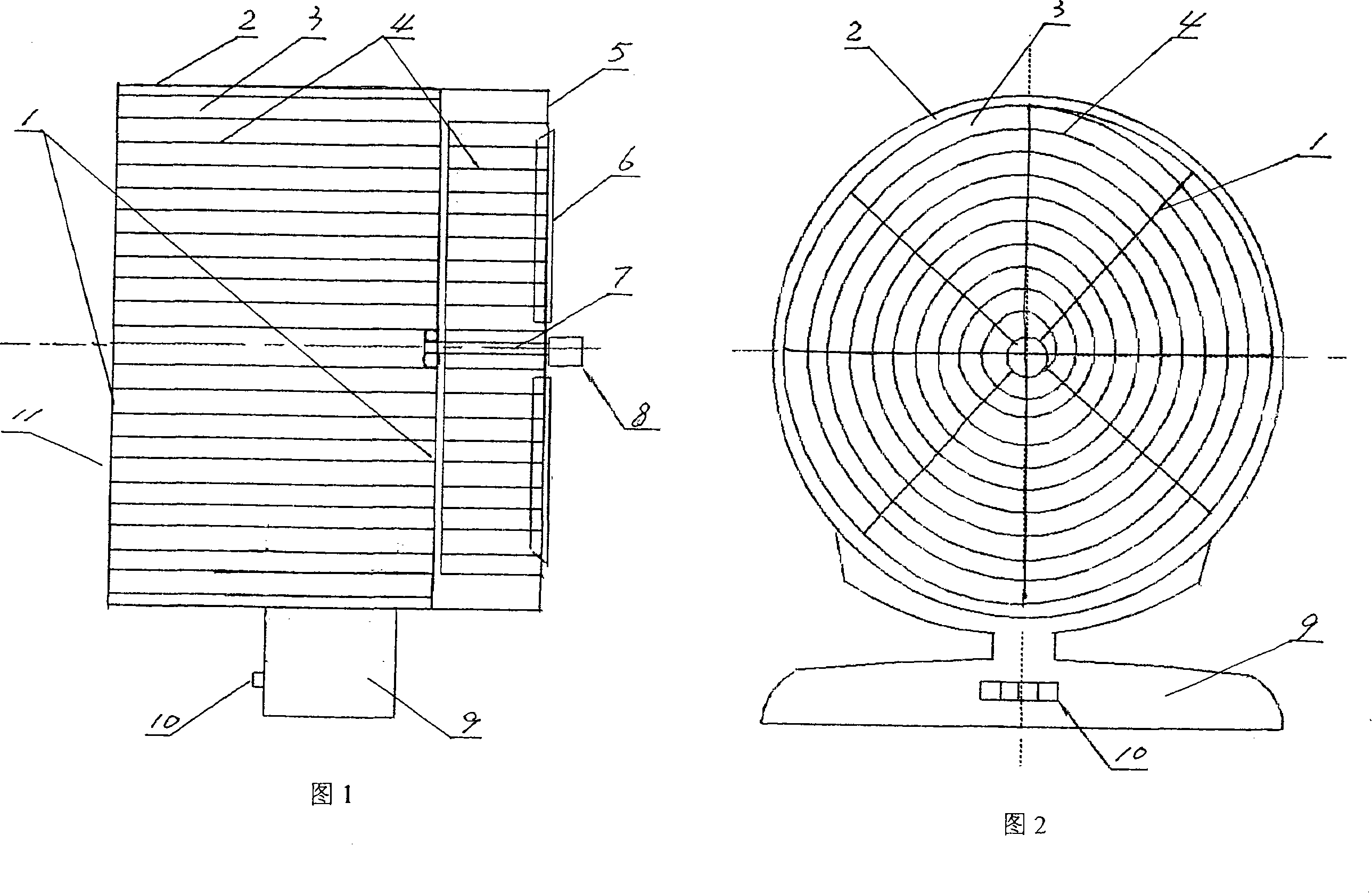 Pure natural air negative ion pump