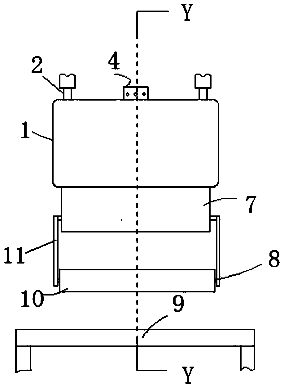 Survival suit fabric precise cutting device