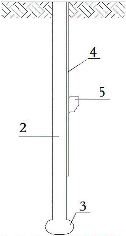 Construction method for shaft type underground garage