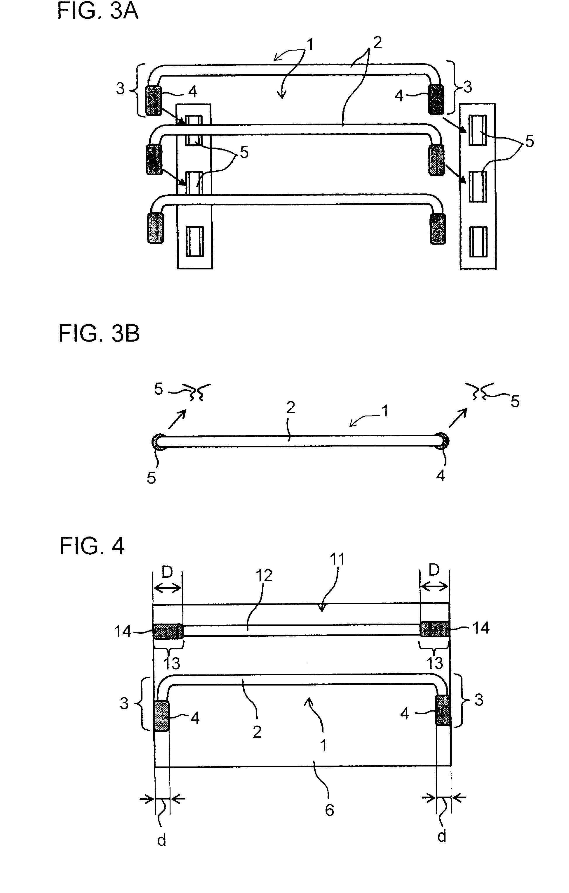 External Electrode Flourescent Lamp, Lighting Device, And Display Device