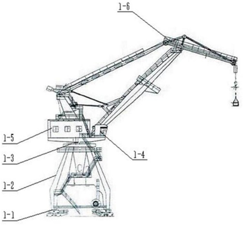 Permanent magnetic direct-drive gantry crane