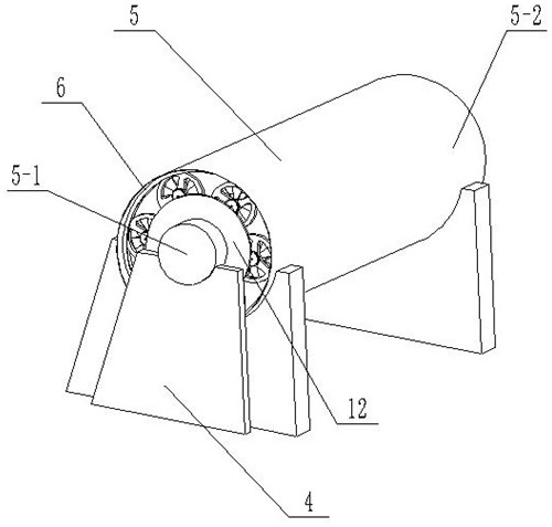 Permanent magnetic direct-drive gantry crane