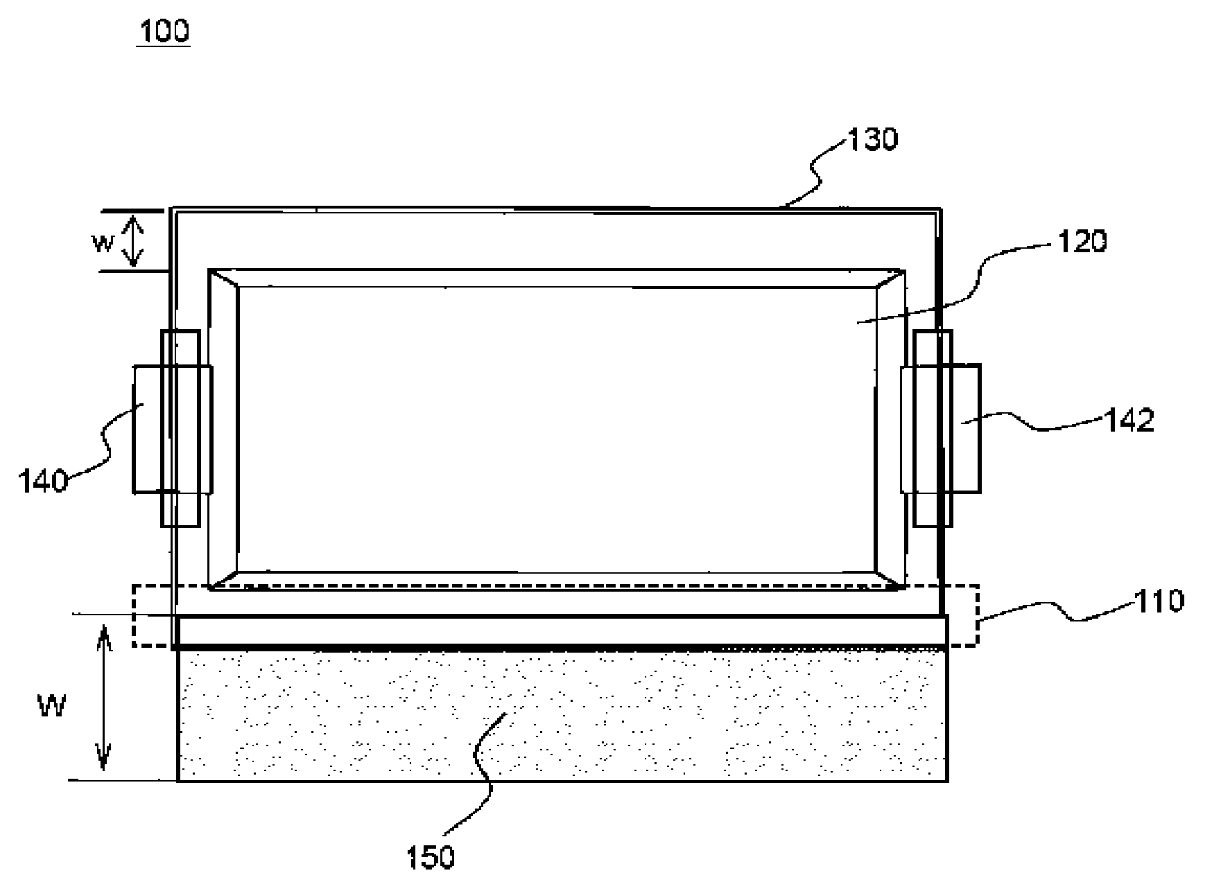 Battery cell of excellent heat dissipation property and middle or large-sized battery module employed with the same