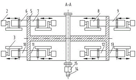 Eight-station tire high-speed durability testing machine