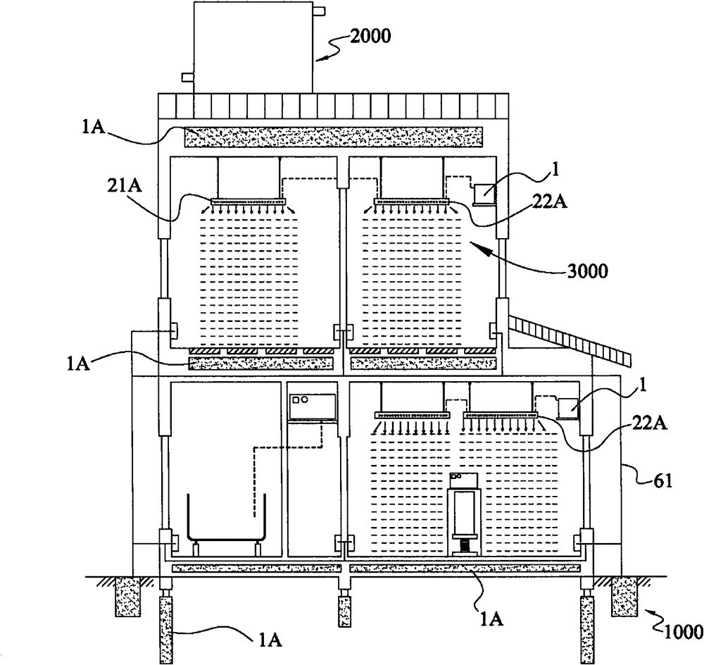 Building indoor space quality improvement system