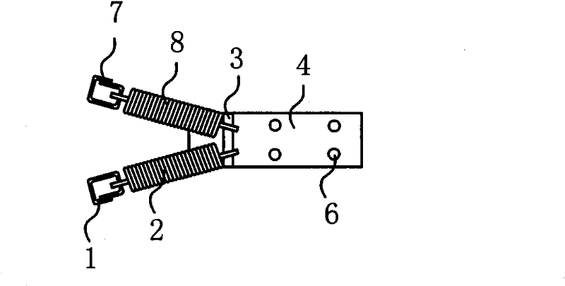 Device for preventing hurdle frame from side shifting on synthetic track