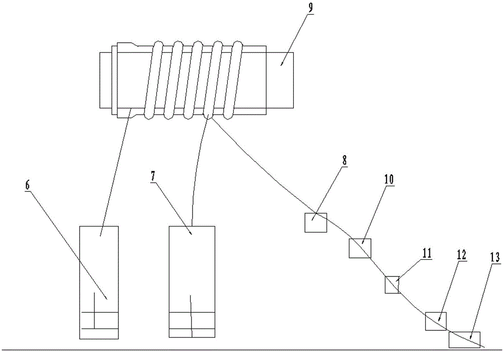 High rigidity polyethylene metal winding structural wall pipe and its production method and equipment