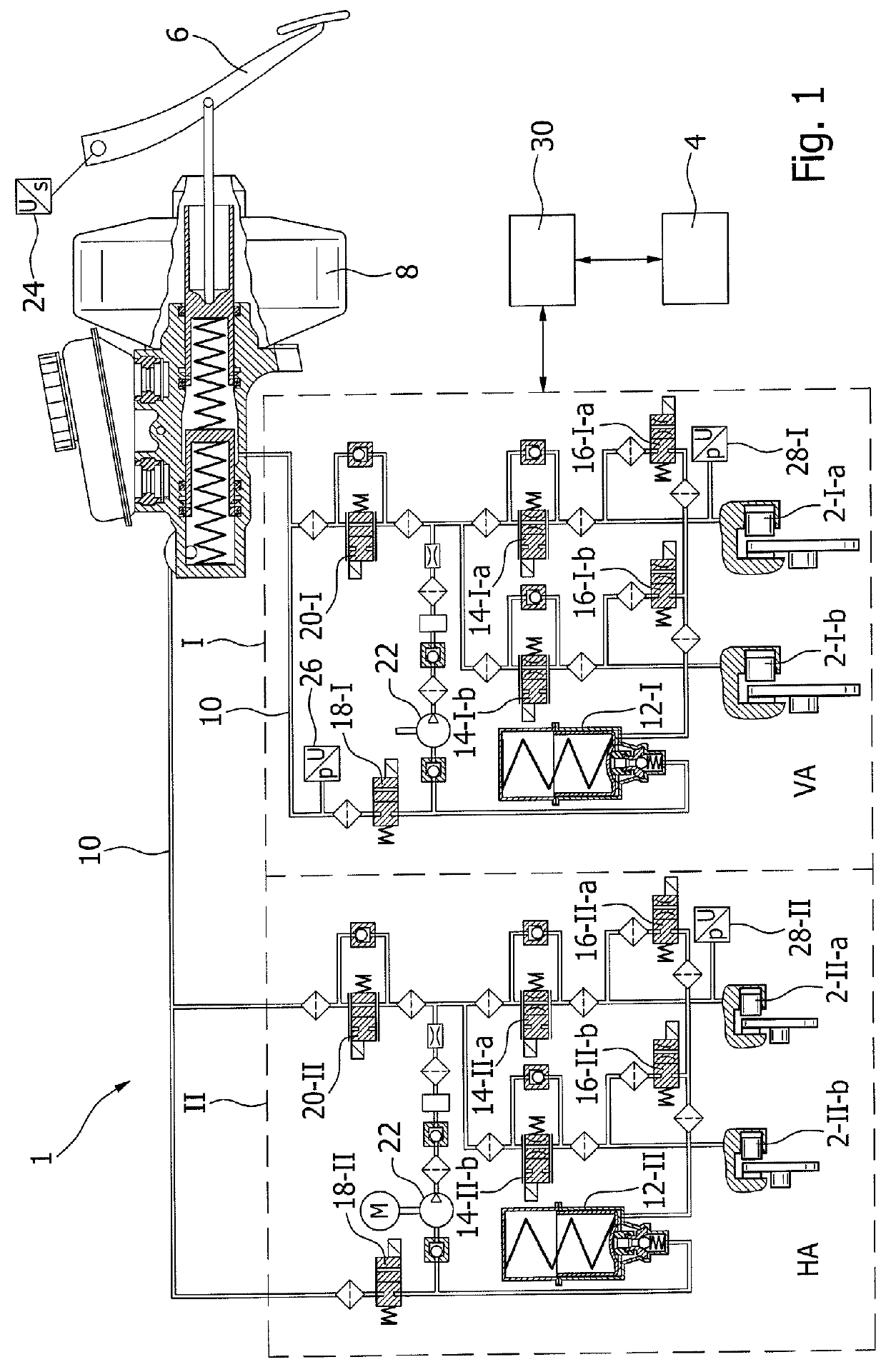 Method for operating a brake system for a motor vehicle and brake system