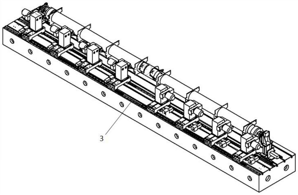 Heliostat main beam machining equipment