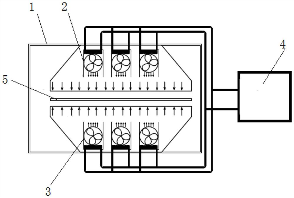 Refrigerator Forced Cooling Glass Tempering Furnace