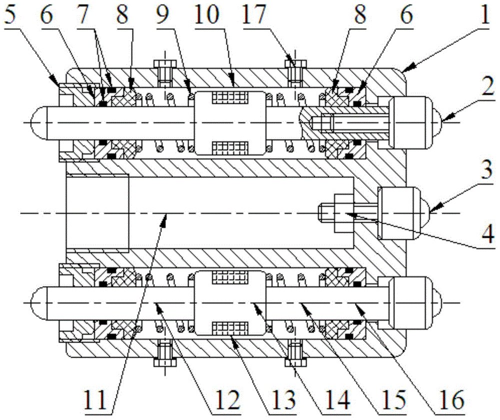 Servo-actuated support head having magneto-rheological damping function