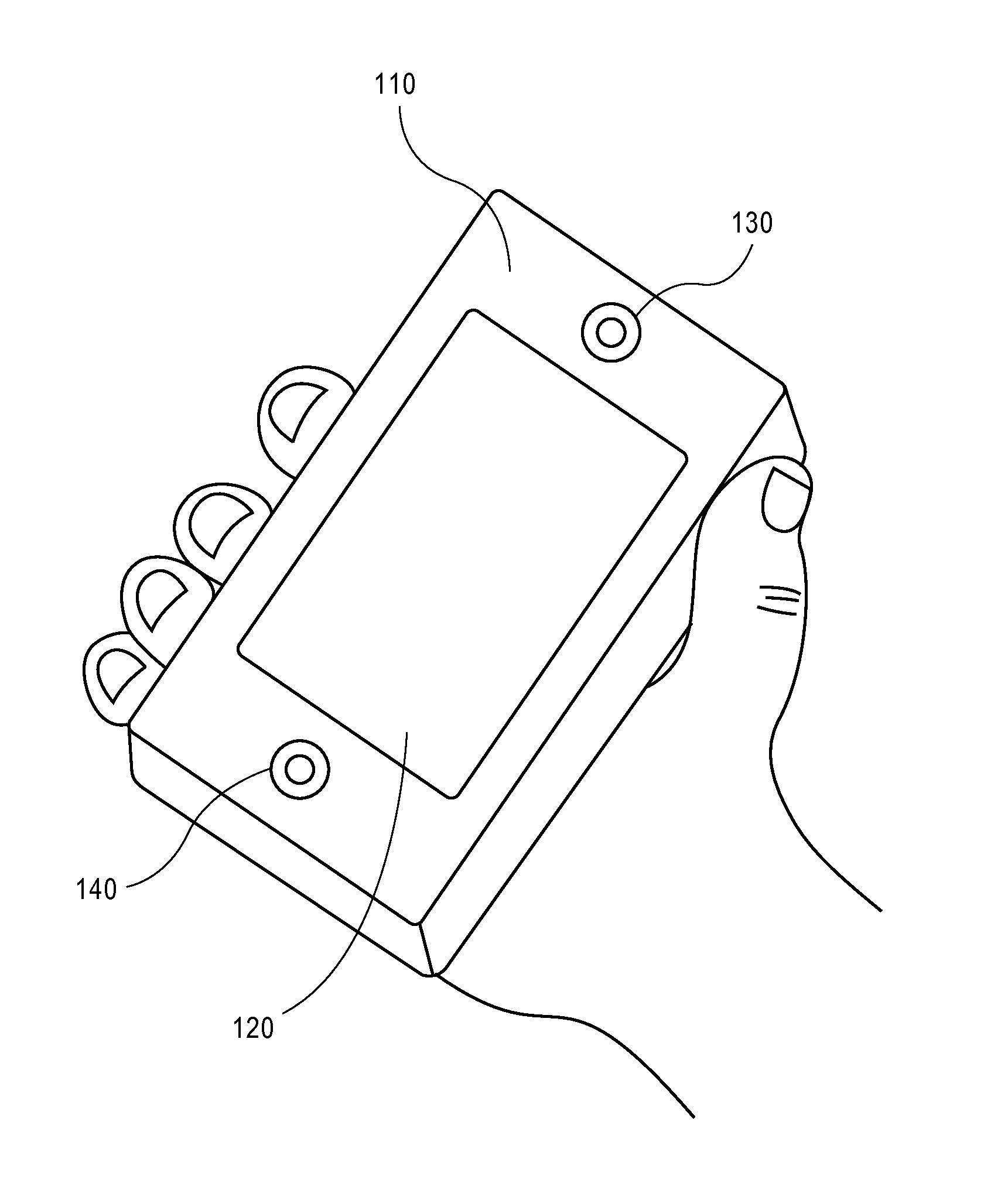 Camera applications in a handheld device