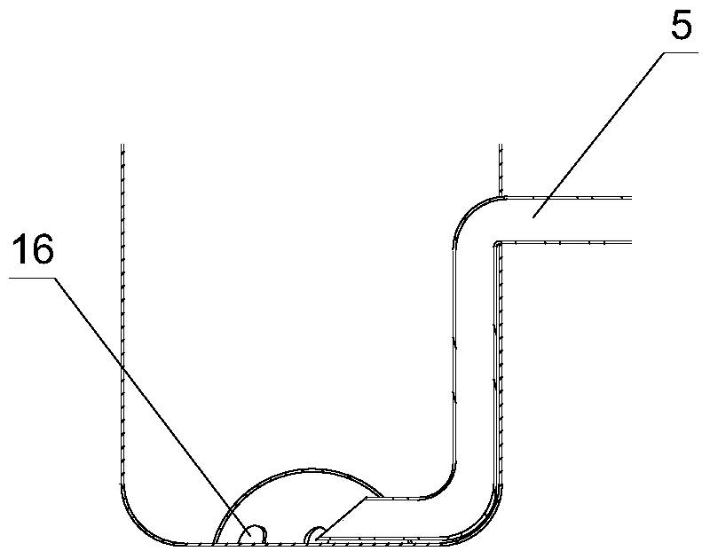 Glass melting device and melting method thereof