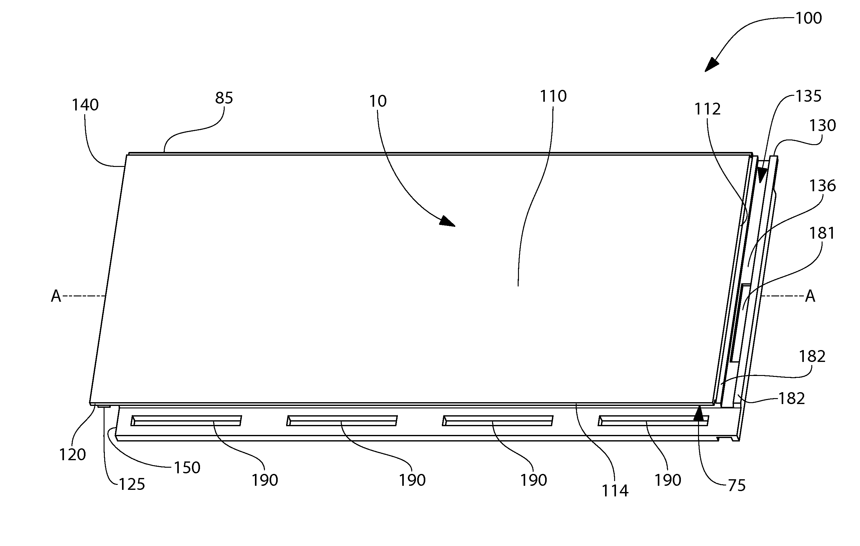 Floating floor system, floor panel, and installation method for the same