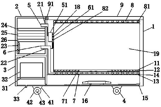 Novel intelligent commercial refrigerator