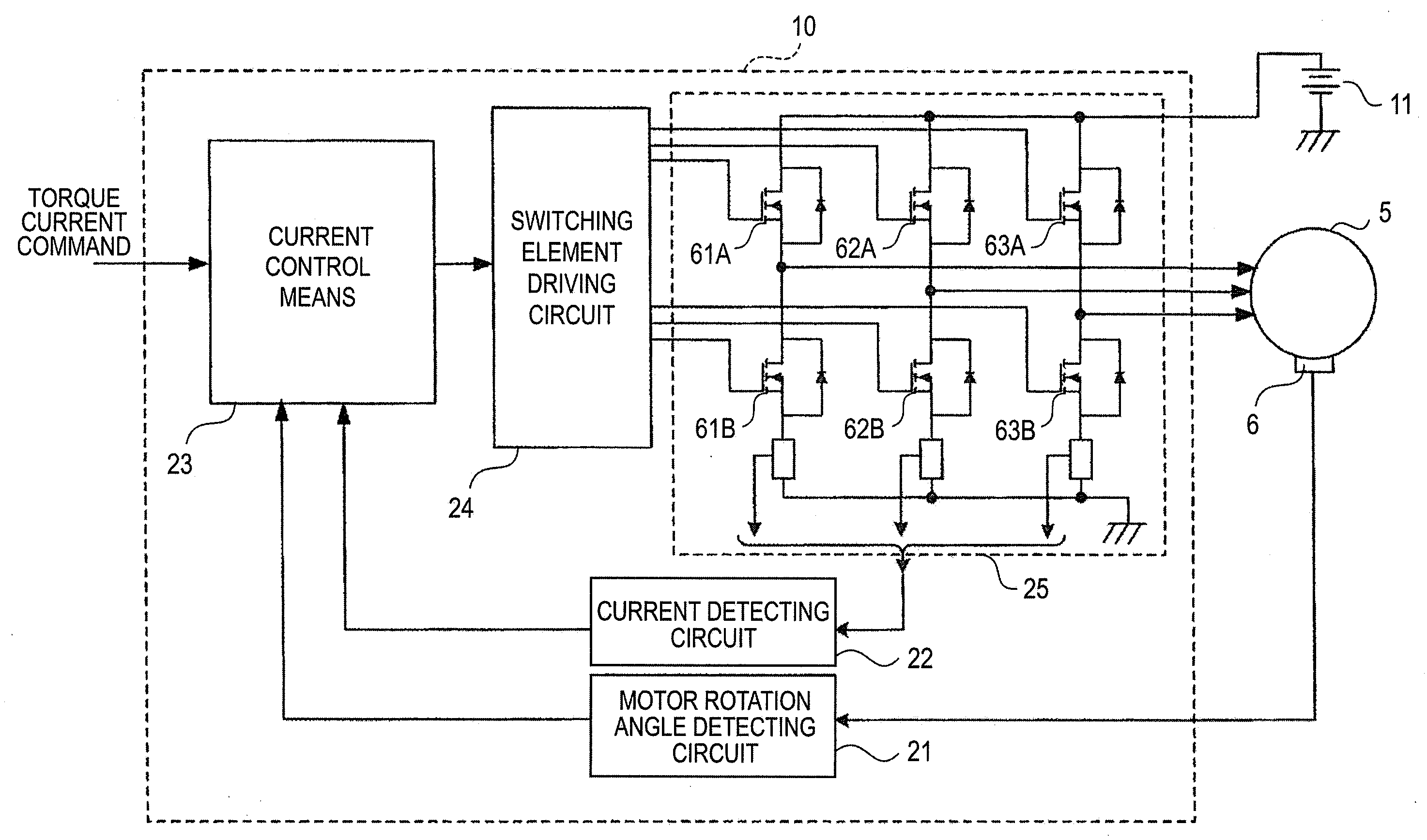 Electric motor control apparatus