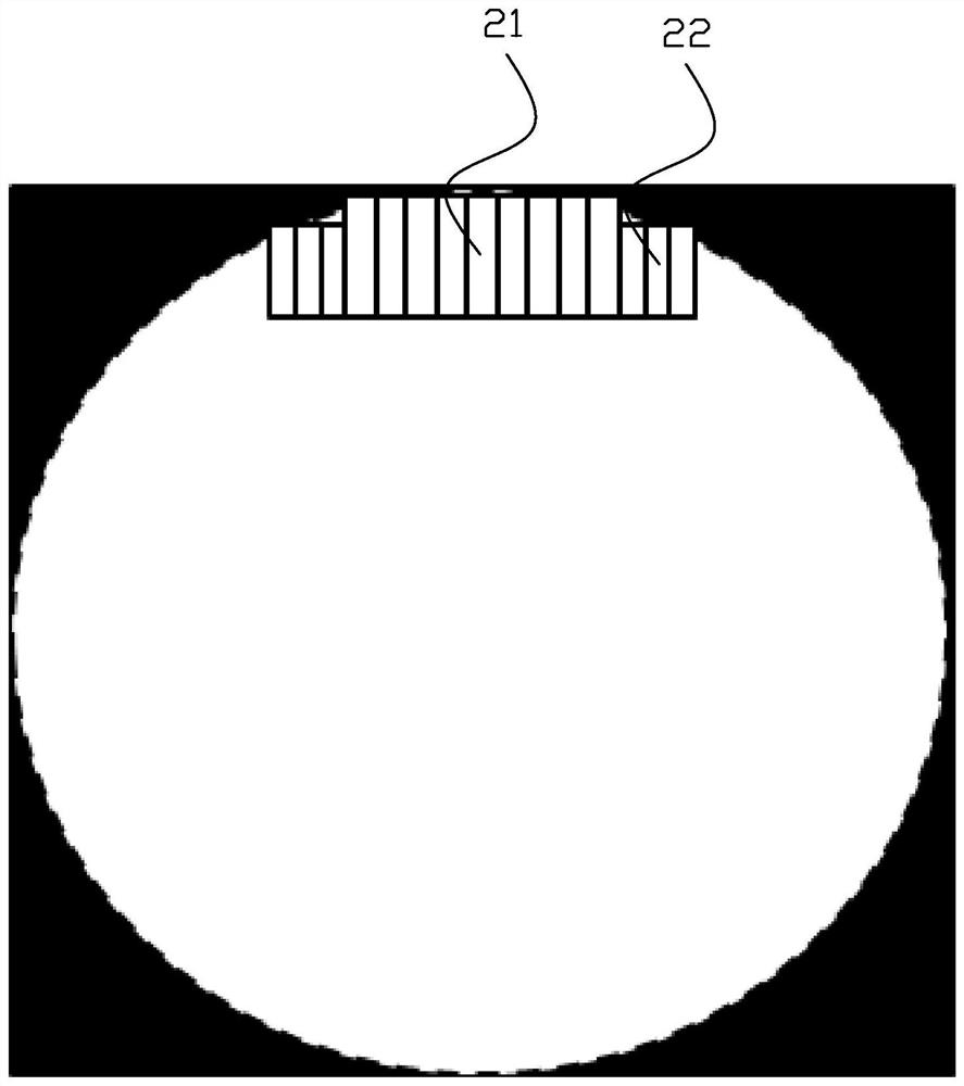 Special-shaped display panel and special-shaped display device