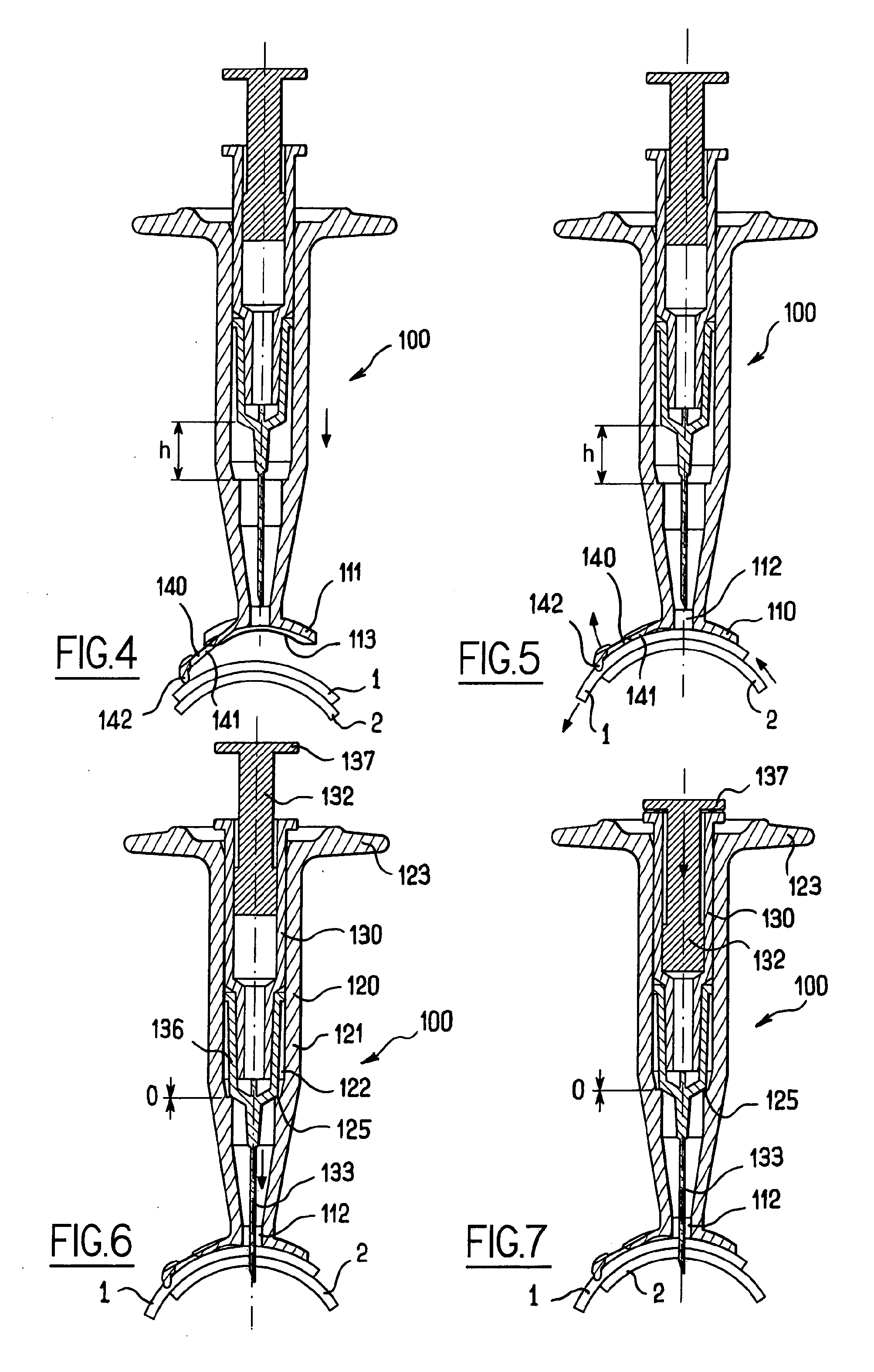 Apparatus for intra-ocular injection