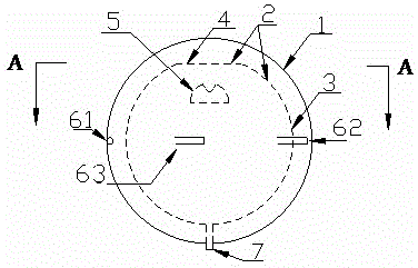 A v-shaped slot type hemispherical blunt body micro burner with hydrogen permeable and stable combustion function