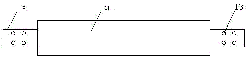 Connection structure of prefabricated and assembled profile steel concrete components and construction method of connection structure