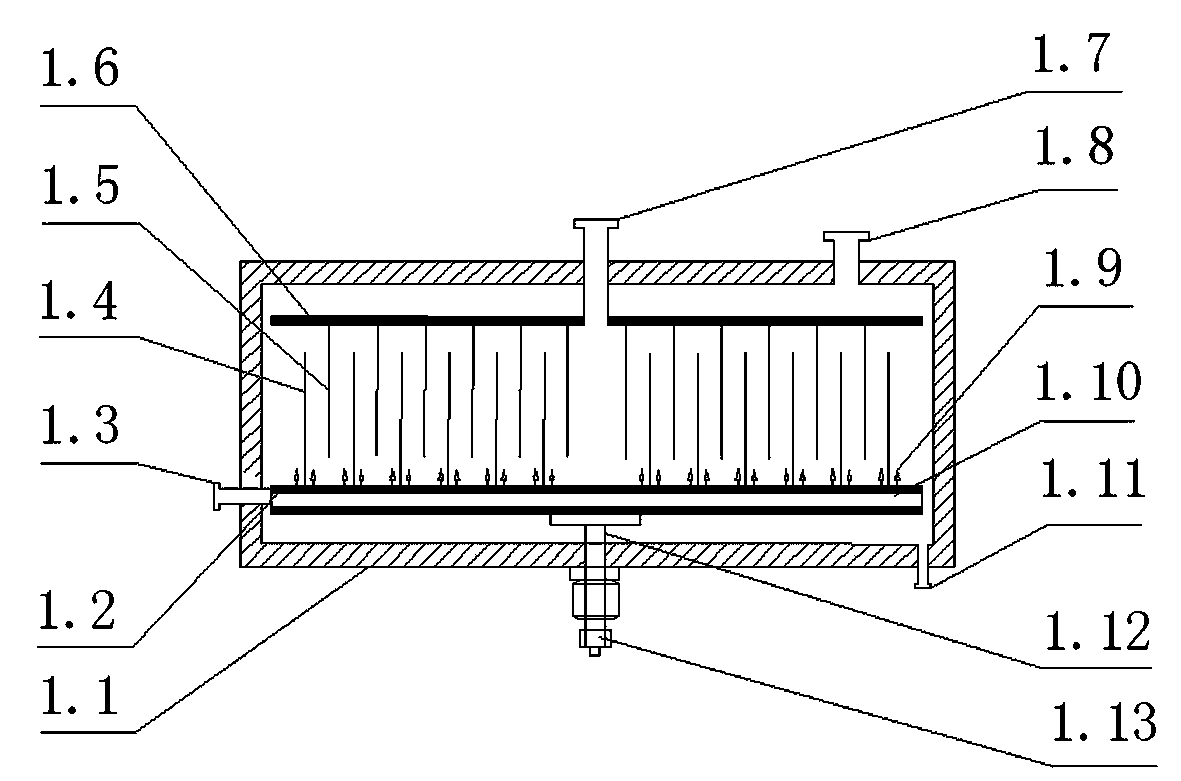 Device and process for treating refractory wastewater through supergravity multistage cathode electric Fenton method