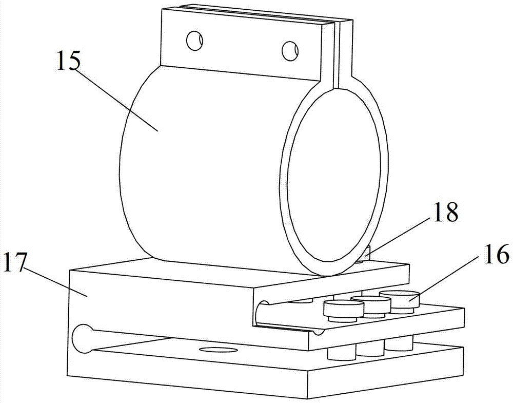 A laser emitting device and automatic tracking method