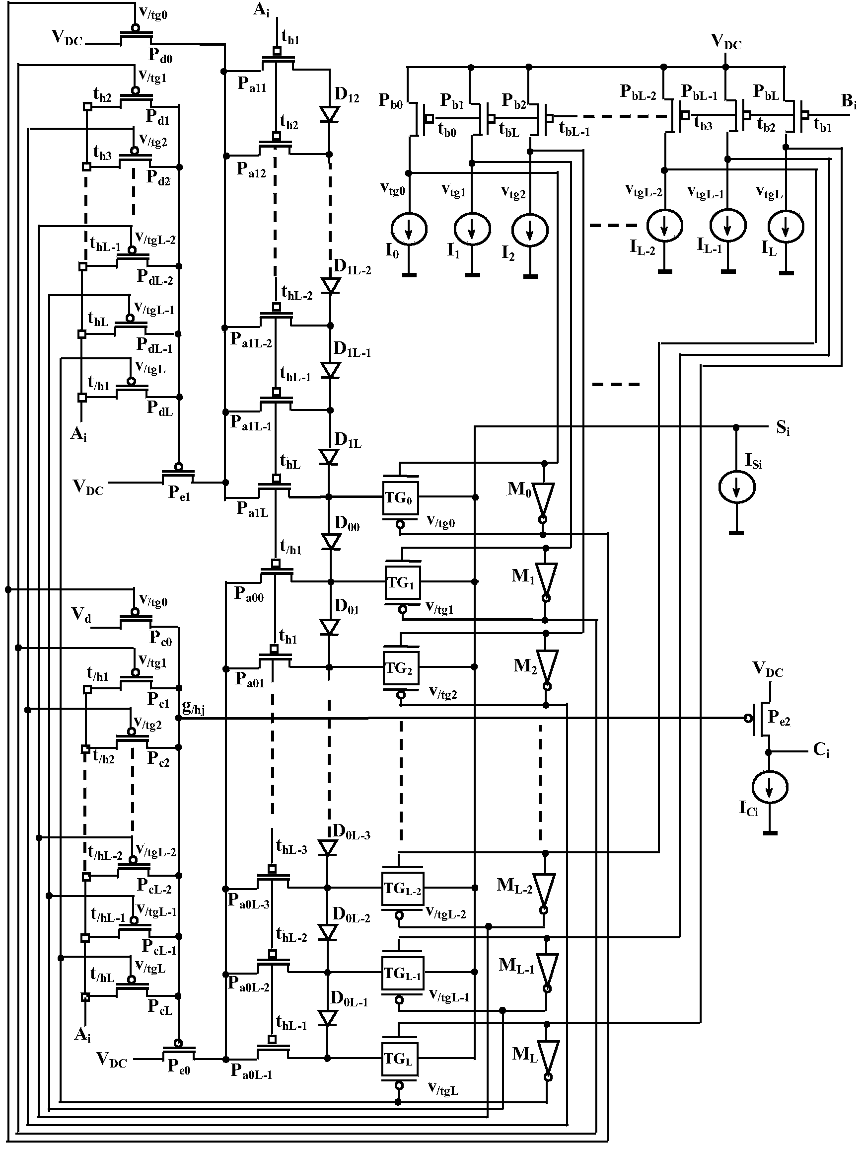 Method for establishing K-value and ten-value half adder and K-value and ten-value half subtracter based on band-pass threshold loading technology and circuit obtained based on method