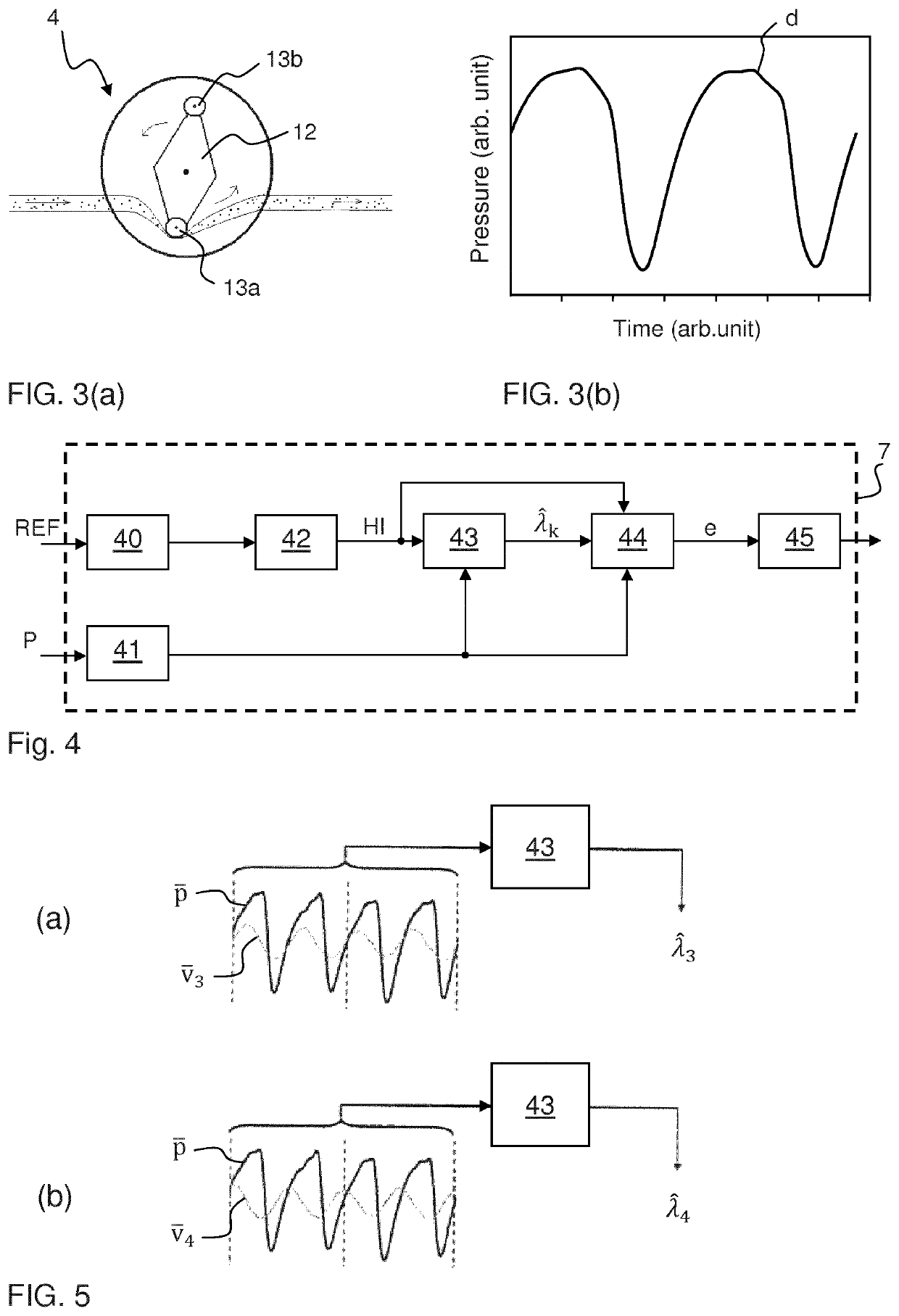 Filtering of pressure signals for suppression of periodic pulses