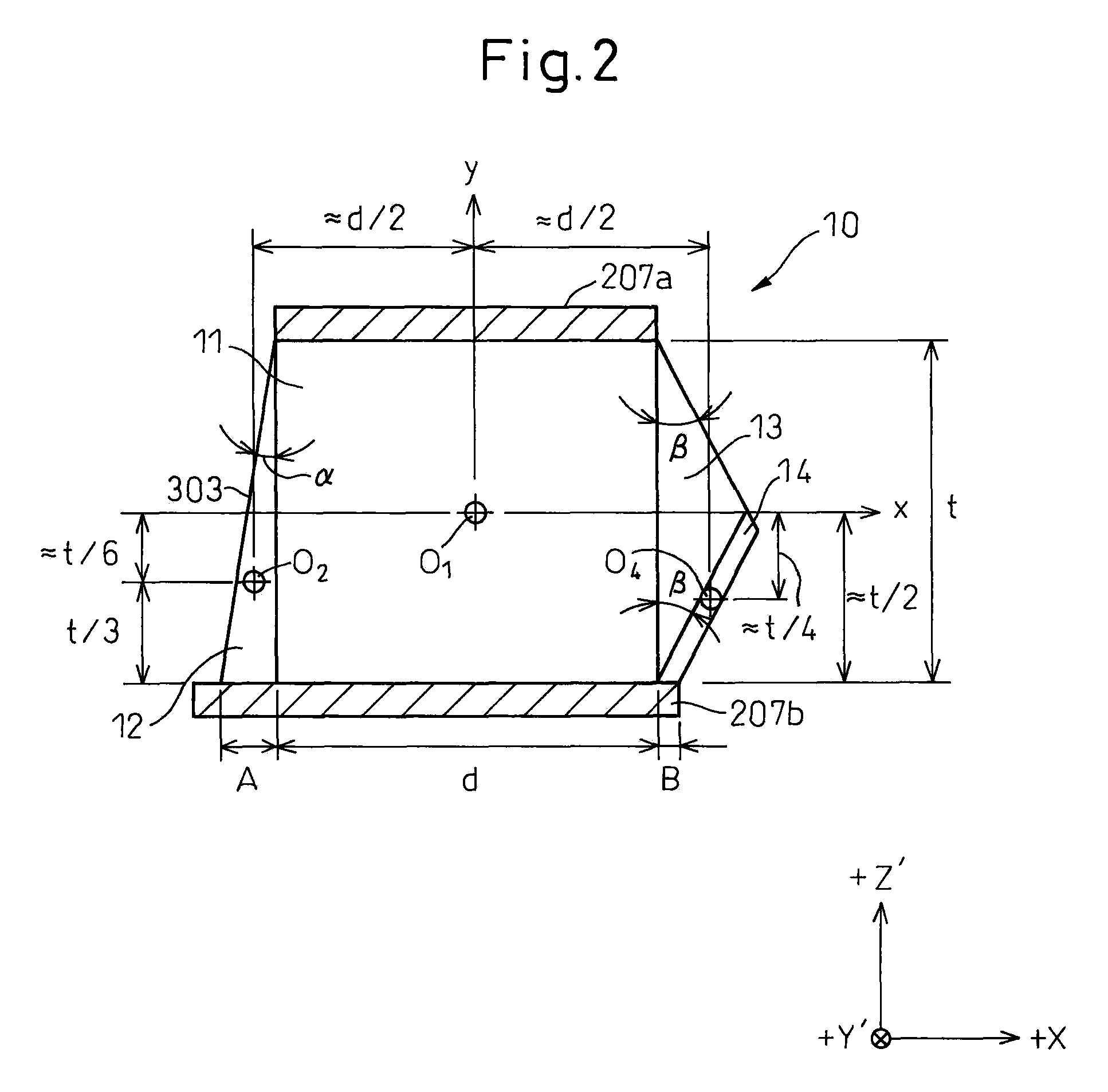 Crystal oscillator piece and method for manufacturing the same