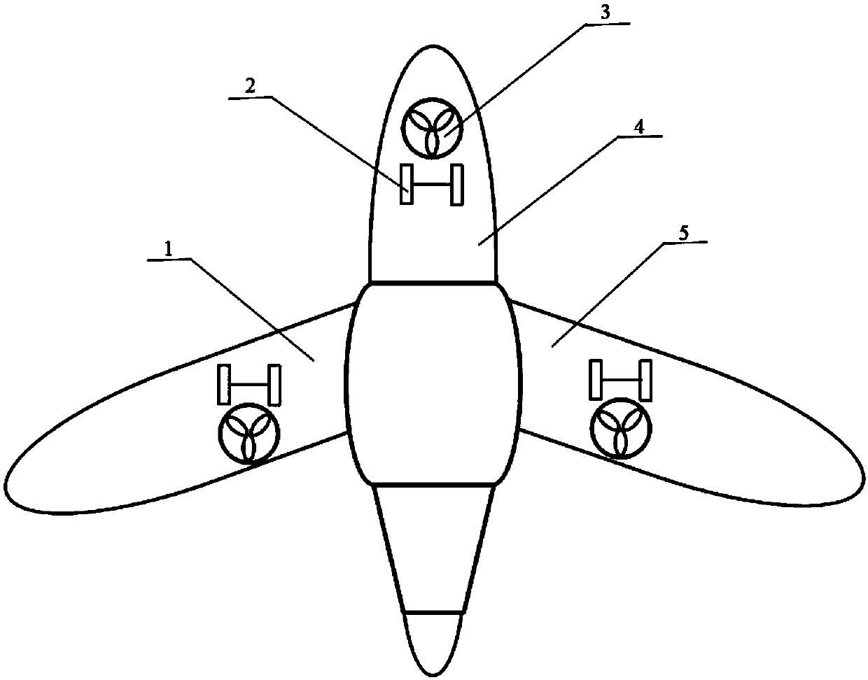 Novel landing gear and manner