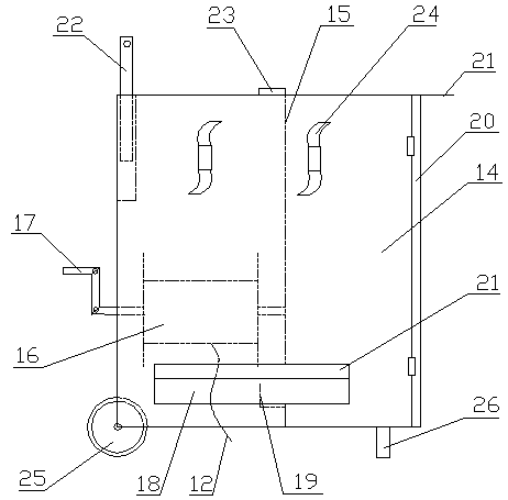 A mobile power supply device for a trolley line