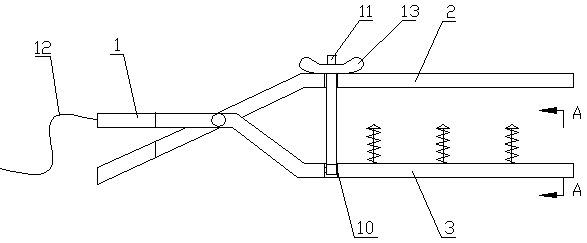A mobile power supply device for a trolley line