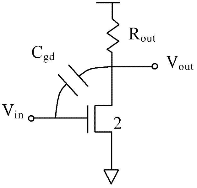 Method for improving frequency characteristic of common-source operational amplifier