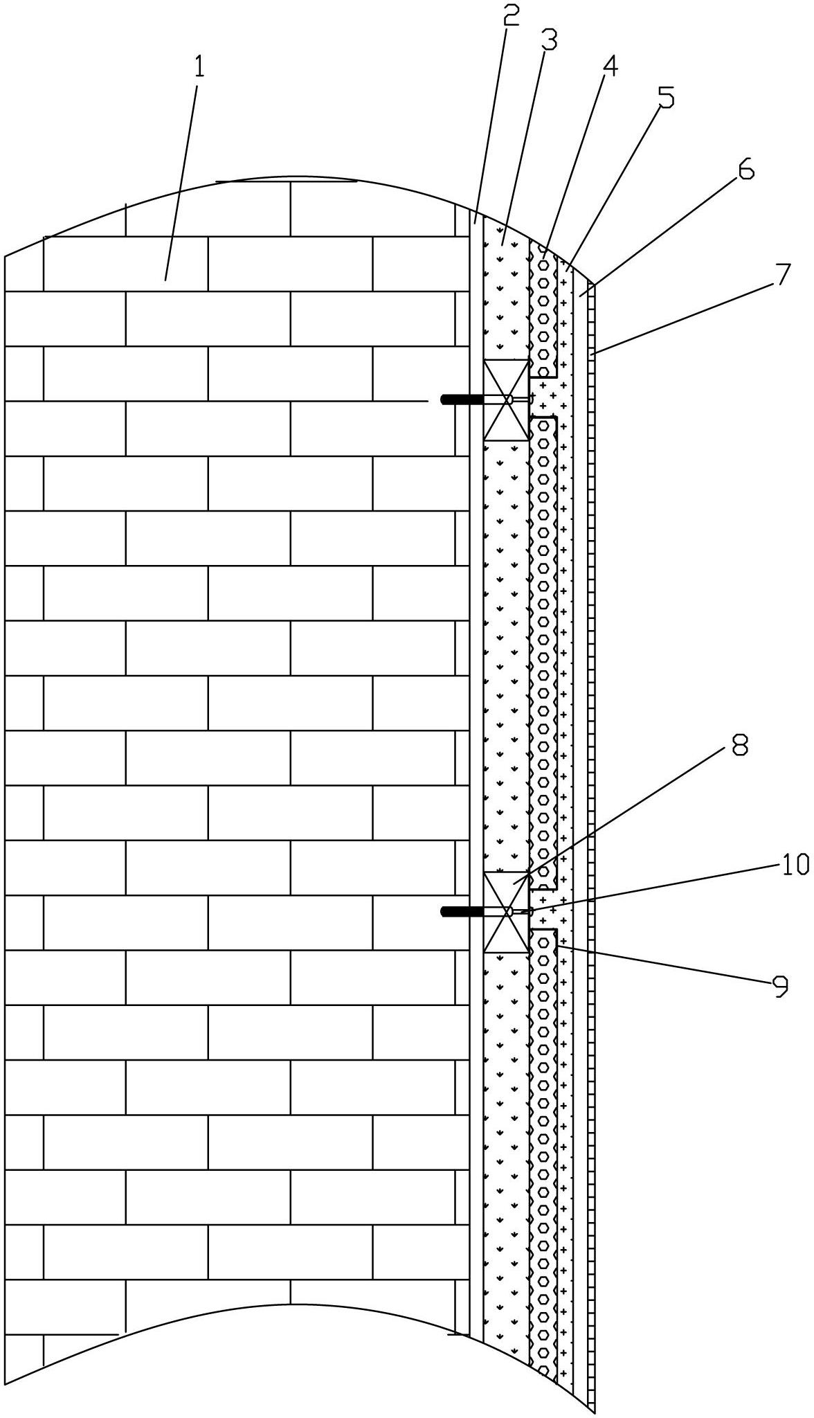 Buckle for building energy-saving vacuum insulation plate and using method for buckle