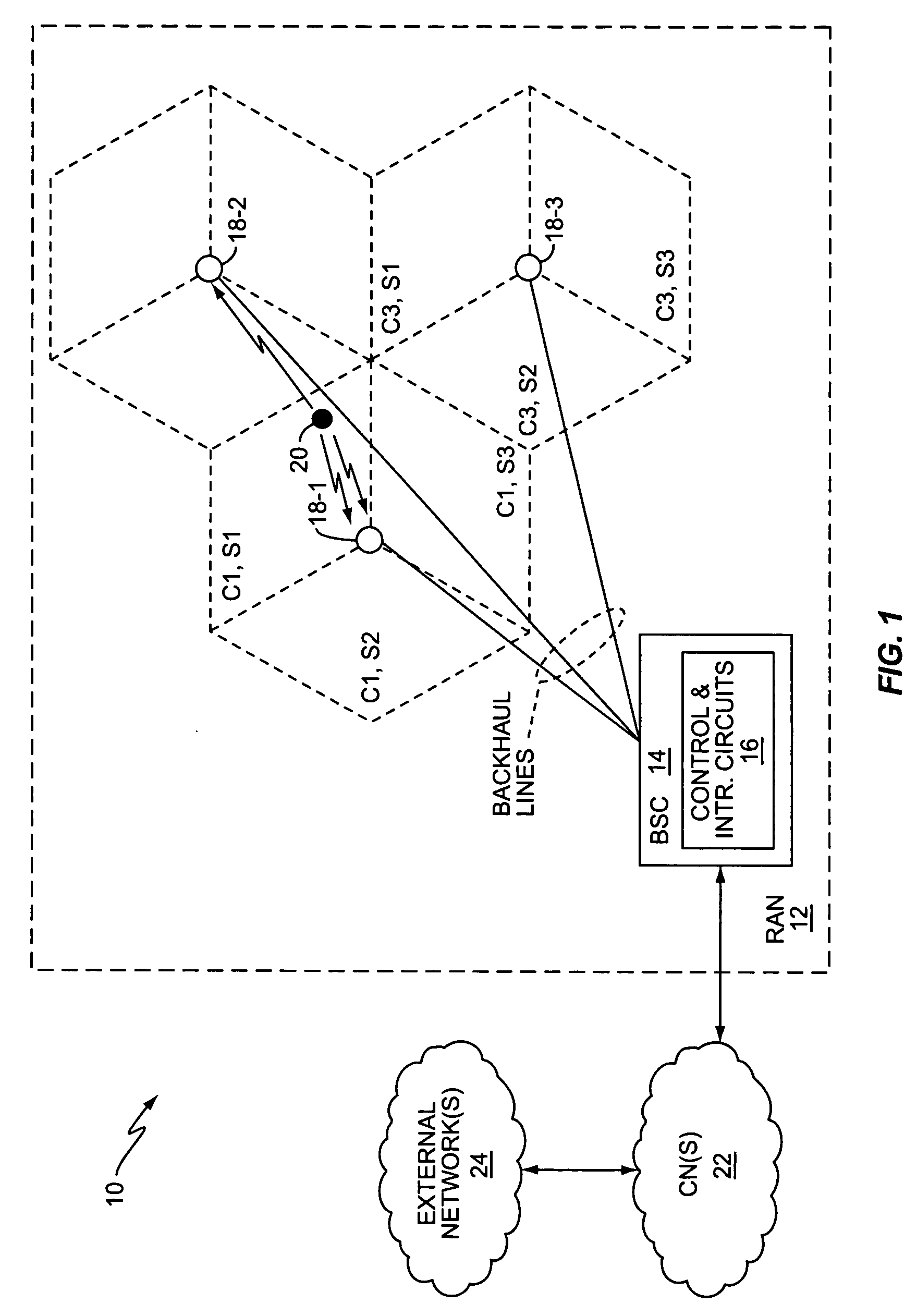 Method and apparatus for cell-site ARQ generation under softer handoff conditions