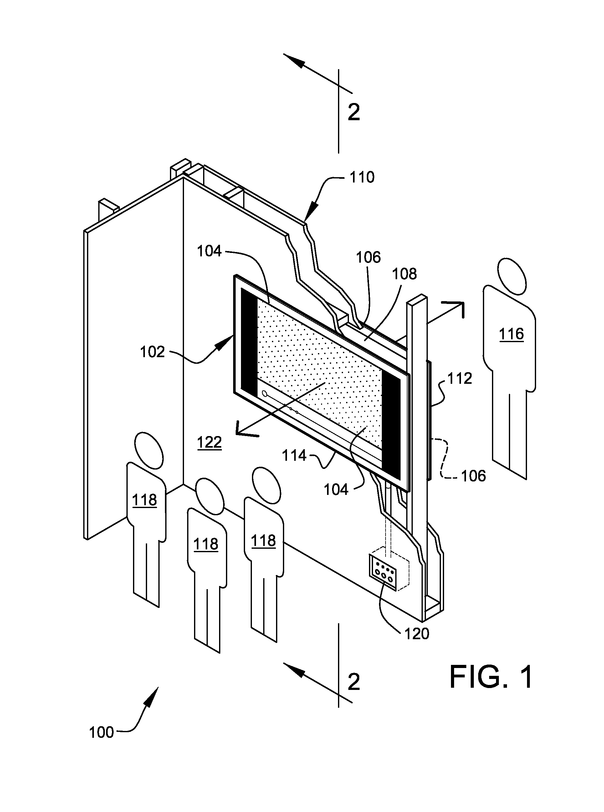 Electronic image display systems