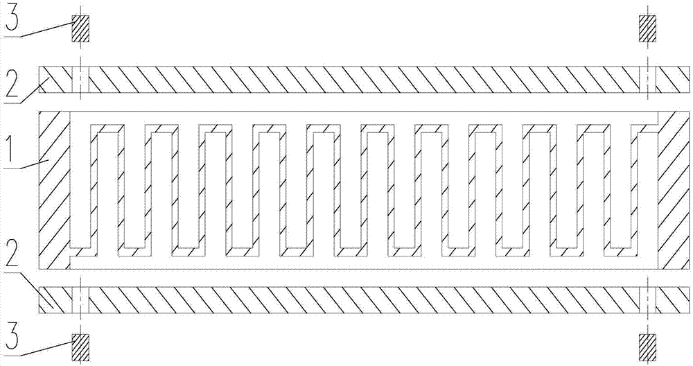 Quick thermal response composite phase change heat reservoir and preparation method thereof