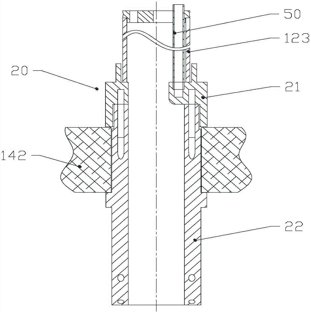 Polysilicon ingot furnace with diversion device