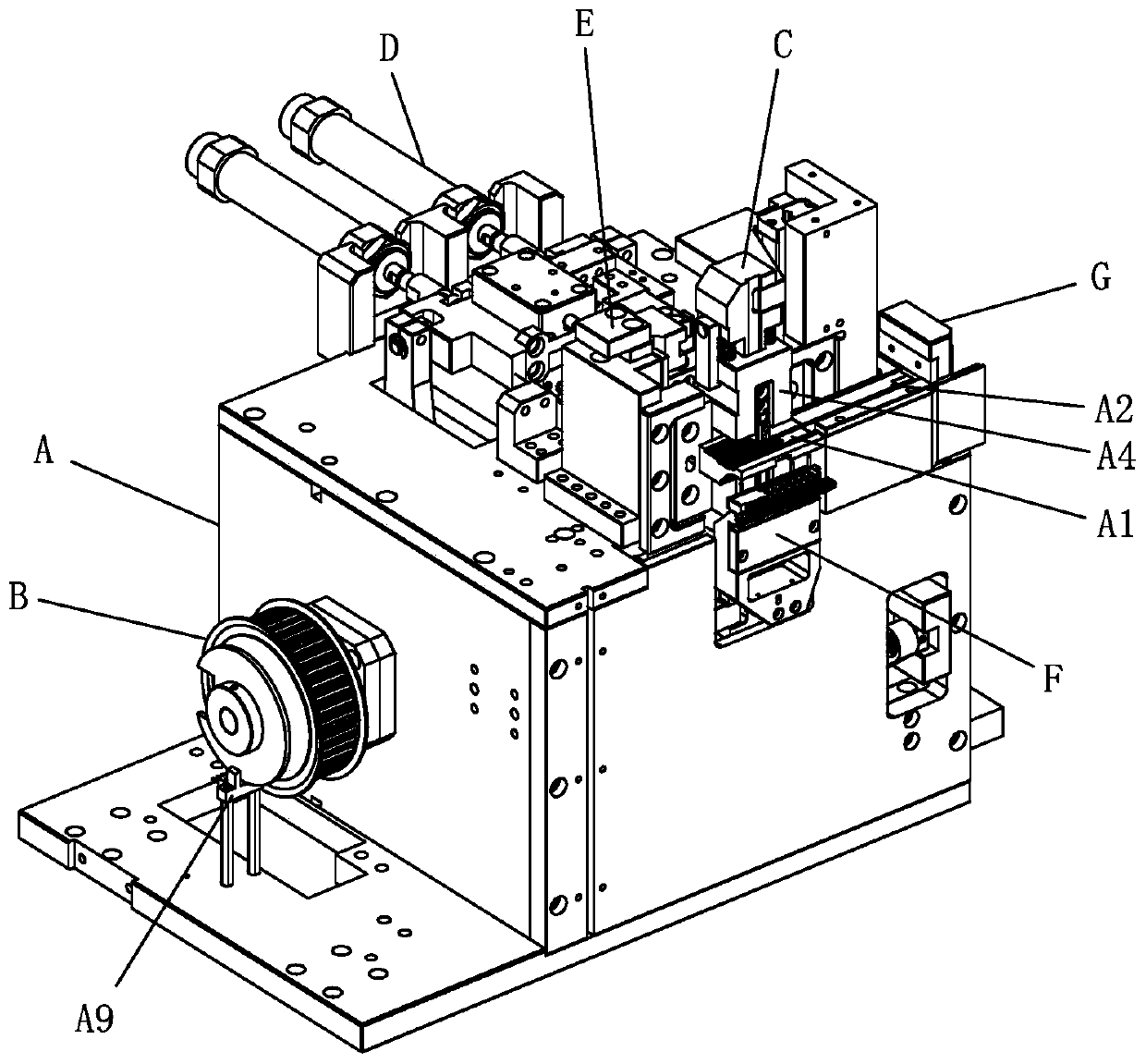 A connector cam assembly mechanism