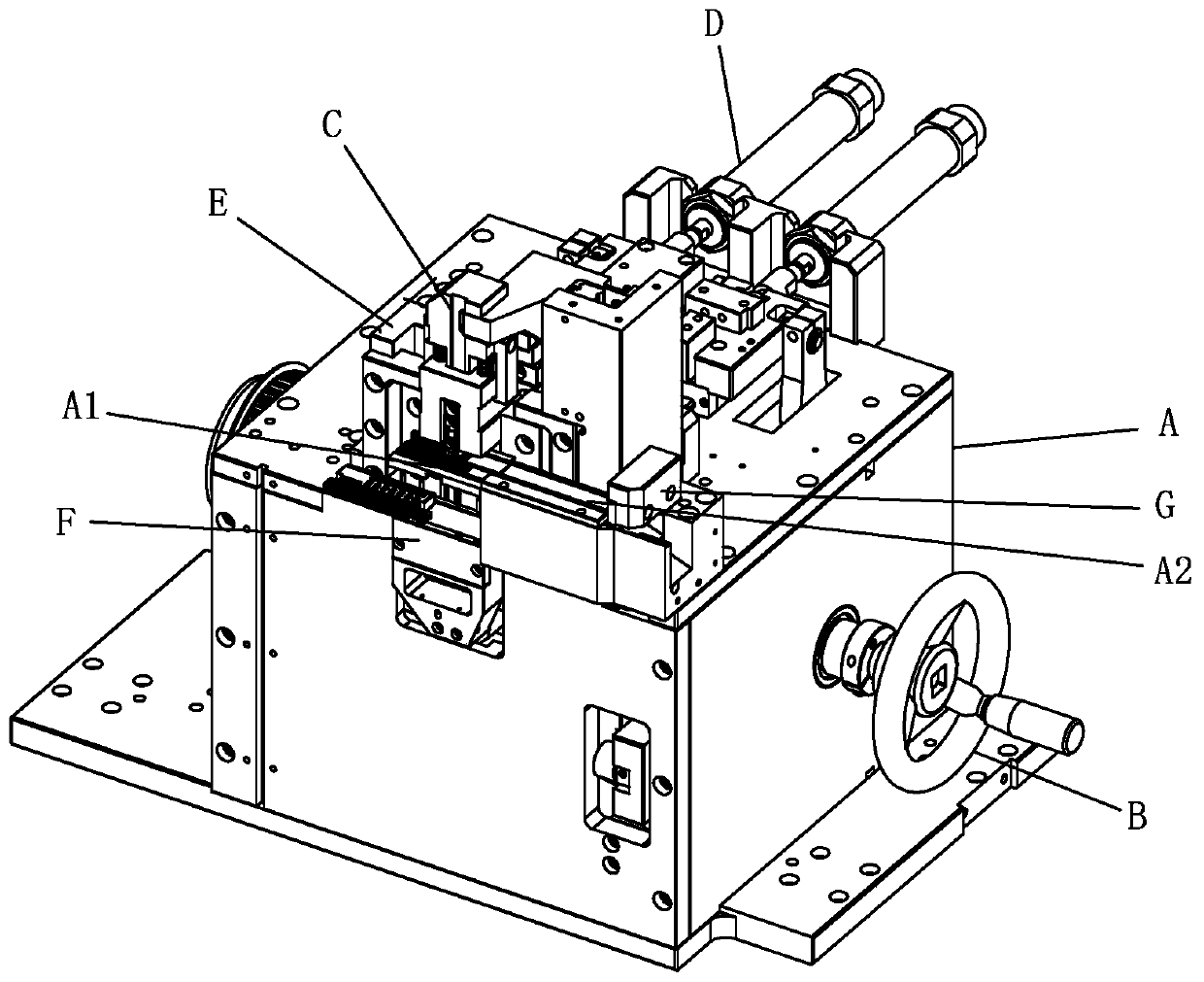 A connector cam assembly mechanism