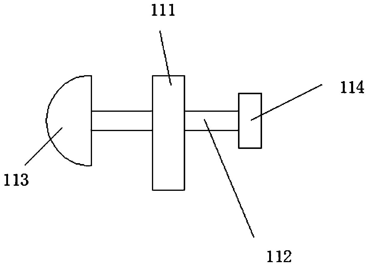 Automatic hollow-core rope head stuffing device