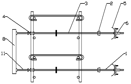 Lateral embedding installing method for C-type Haffen groove of concrete structure