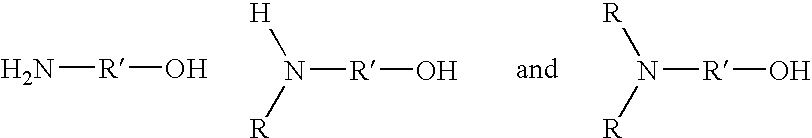 Partially dehydrated reaction product, process for making same, and emulsion containing same