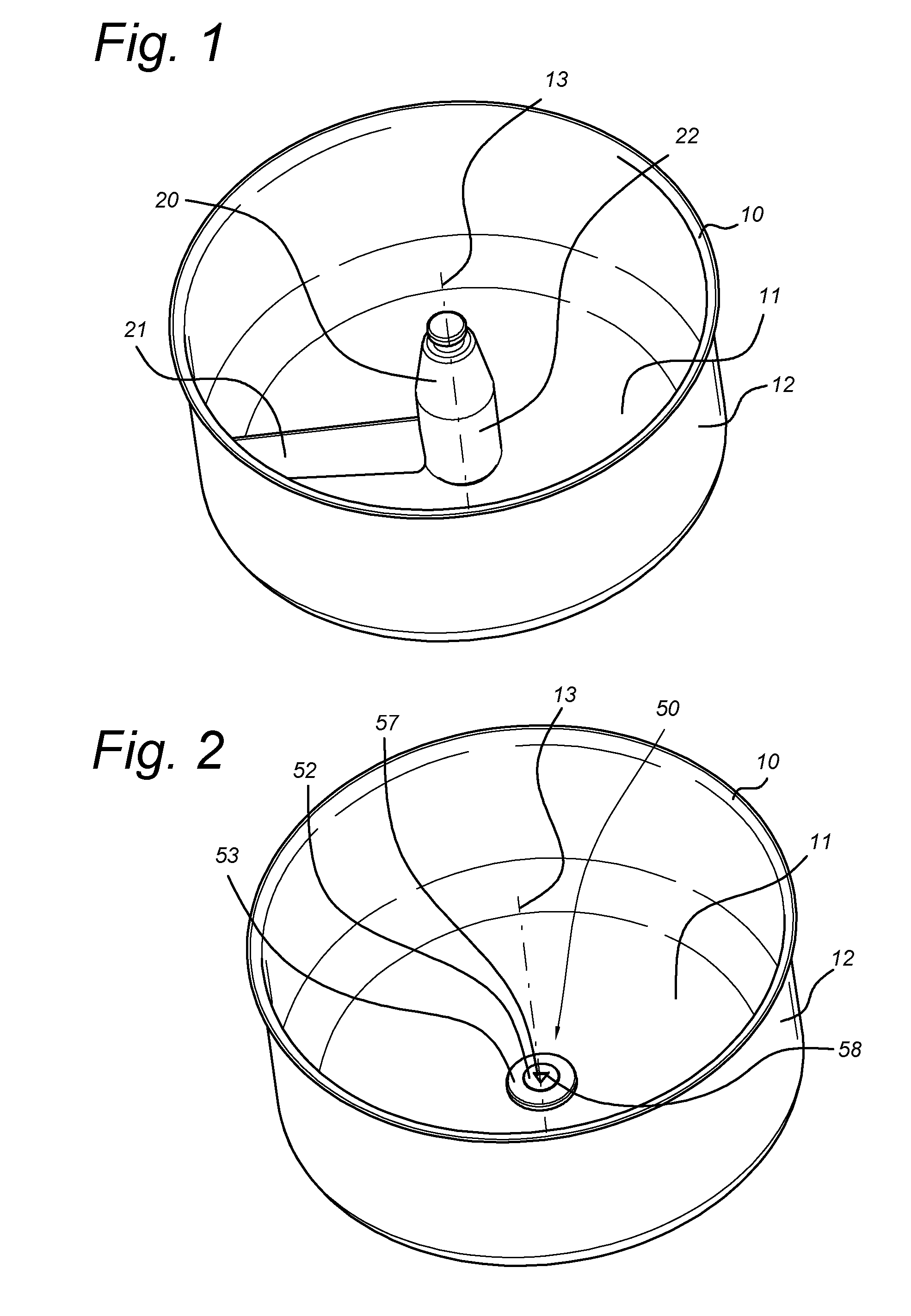 Cooking stove having a drive assembly for driving a food processing assembly in a pan