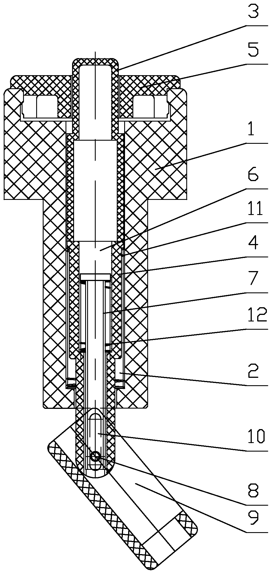 Automatic cushion block of workbench of film laminating machine