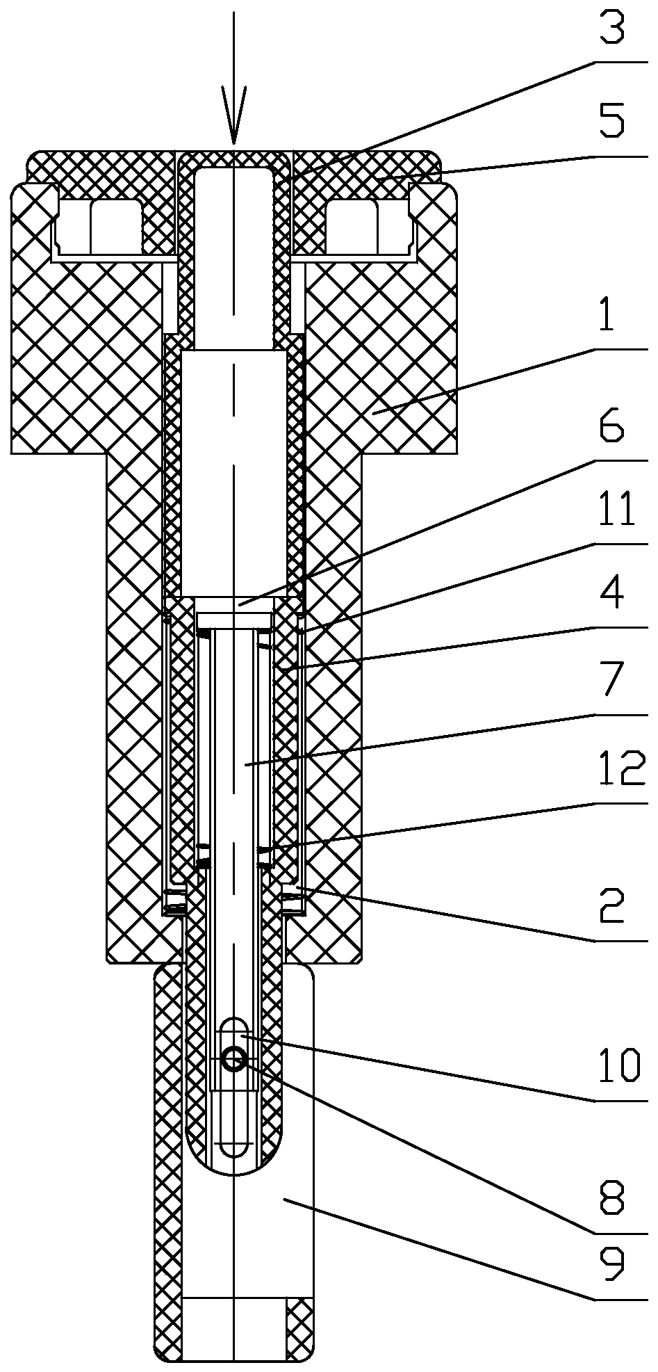 Automatic cushion block of workbench of film laminating machine