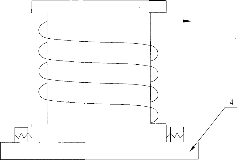 Combined heavy-duty prestressed oil cylinder split along the busbar and its manufacturing method