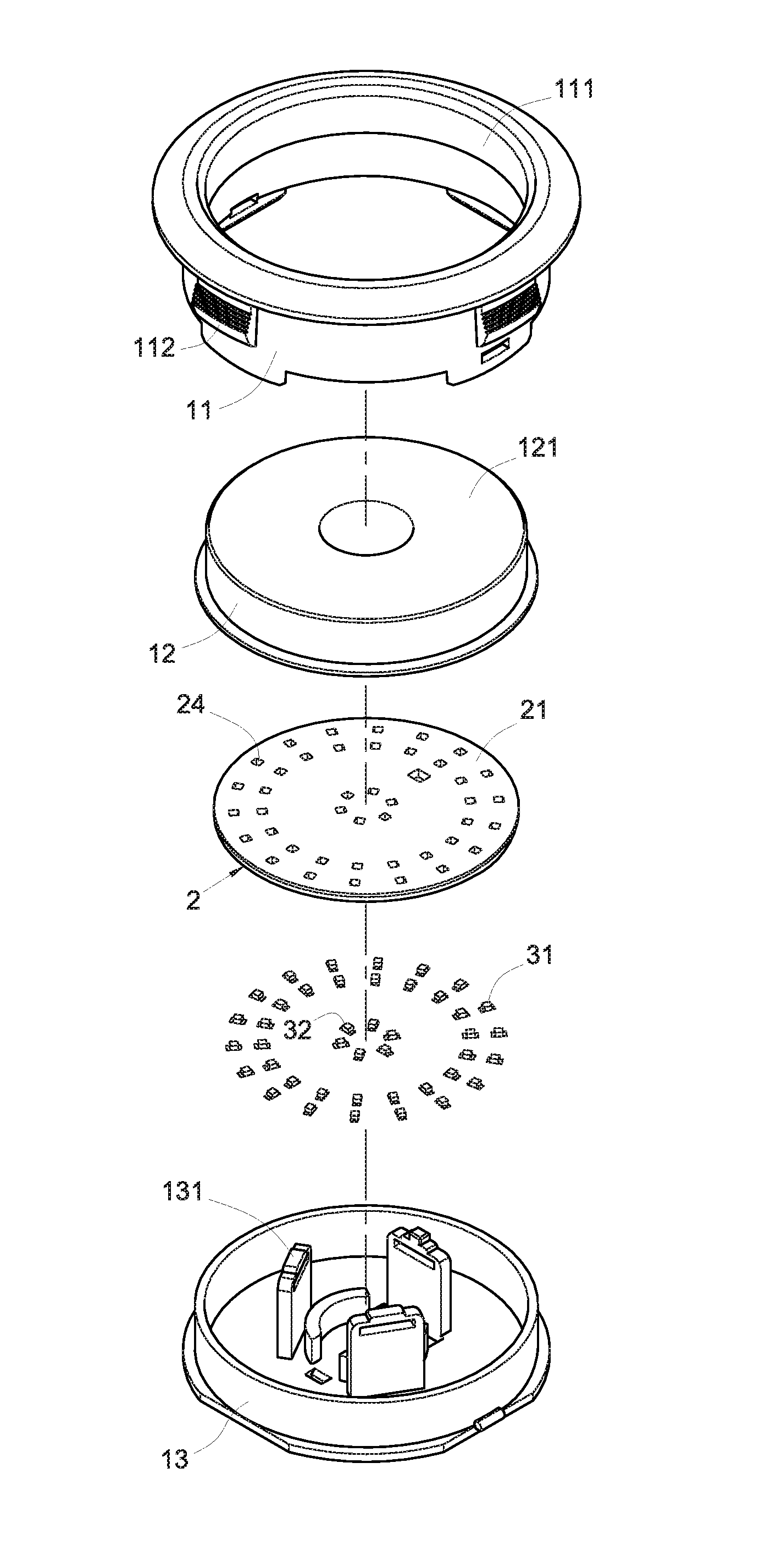 Touch-sensitive rotary switch