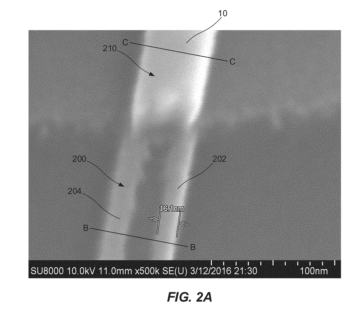 A method for selective etching of nanostructures