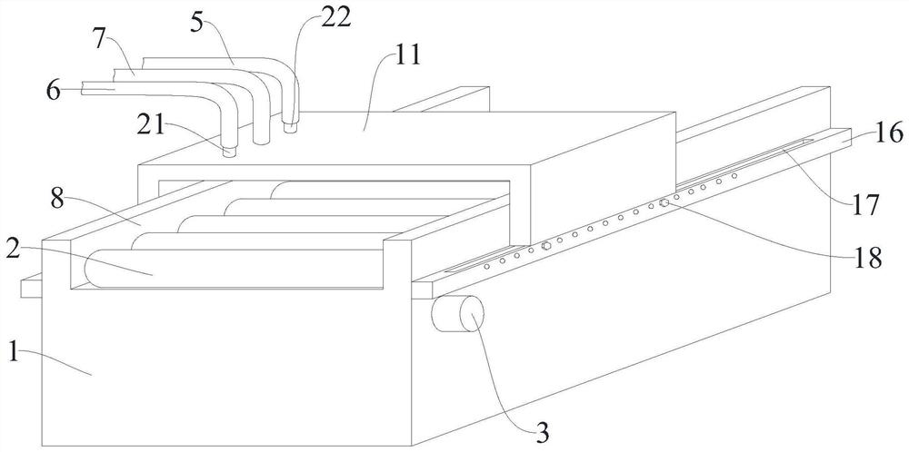 A glue washing machine for the processing and production of stainless steel templates